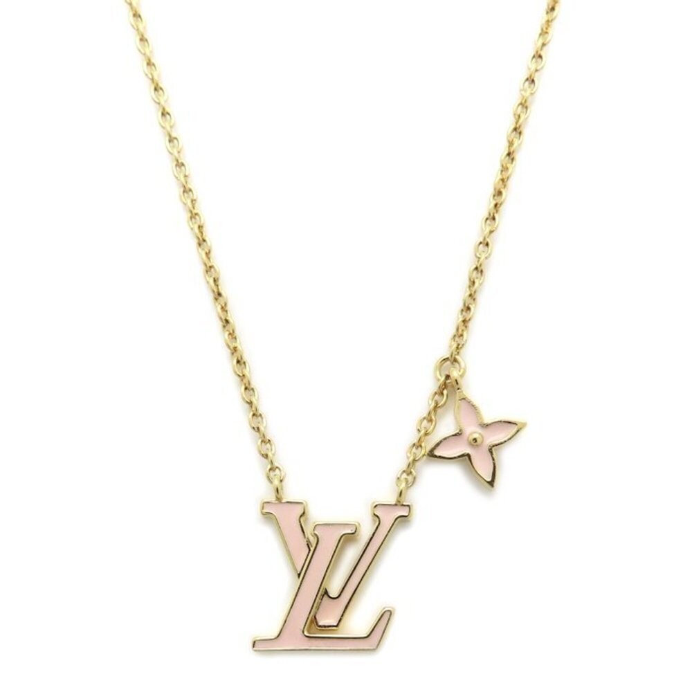 LOUIS VUITTON Gold Necklace